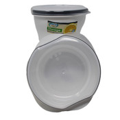 Wholesale - CONTAINER, 1LTR ROUND W/CLEAR LID, UPC: 810002200006